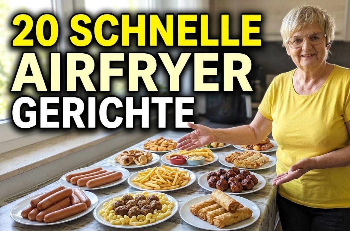 20 schnelle Airfryer Rezepte